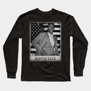 Young Marvin Gaye Long Sleeve T-Shirt